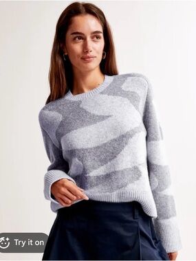 Abercrombie Madeline Crew Sweater